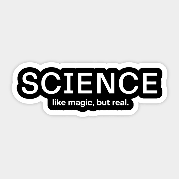 Science Like Magic But Real Sticker by CreativeSage